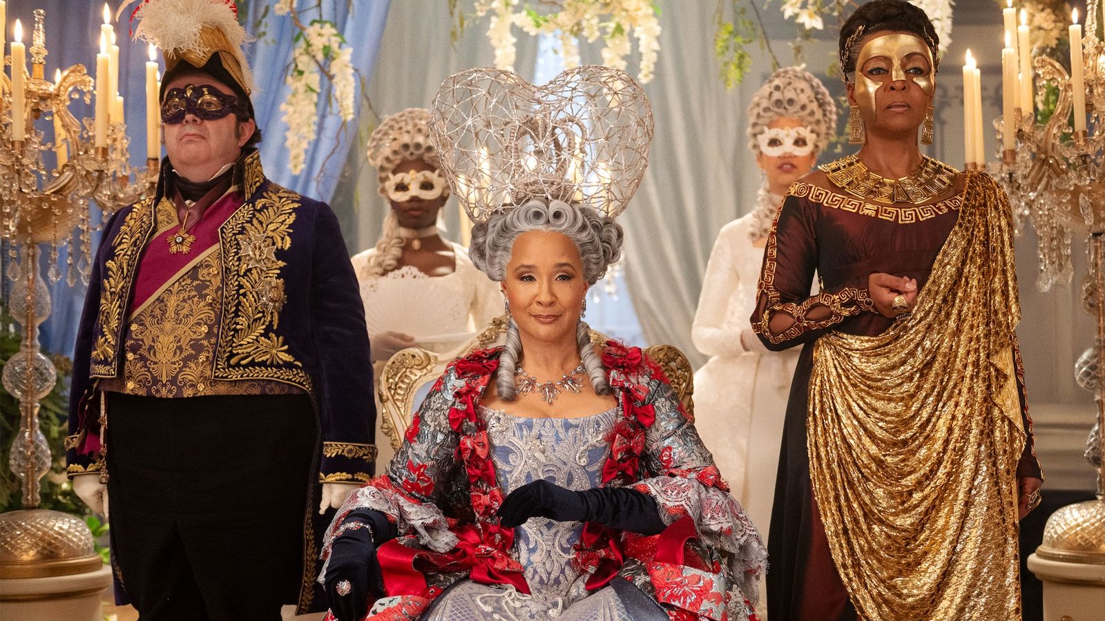 Bridgerton cast — four Emmy nominations